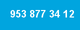 953 877 34 12 953 877 34 12